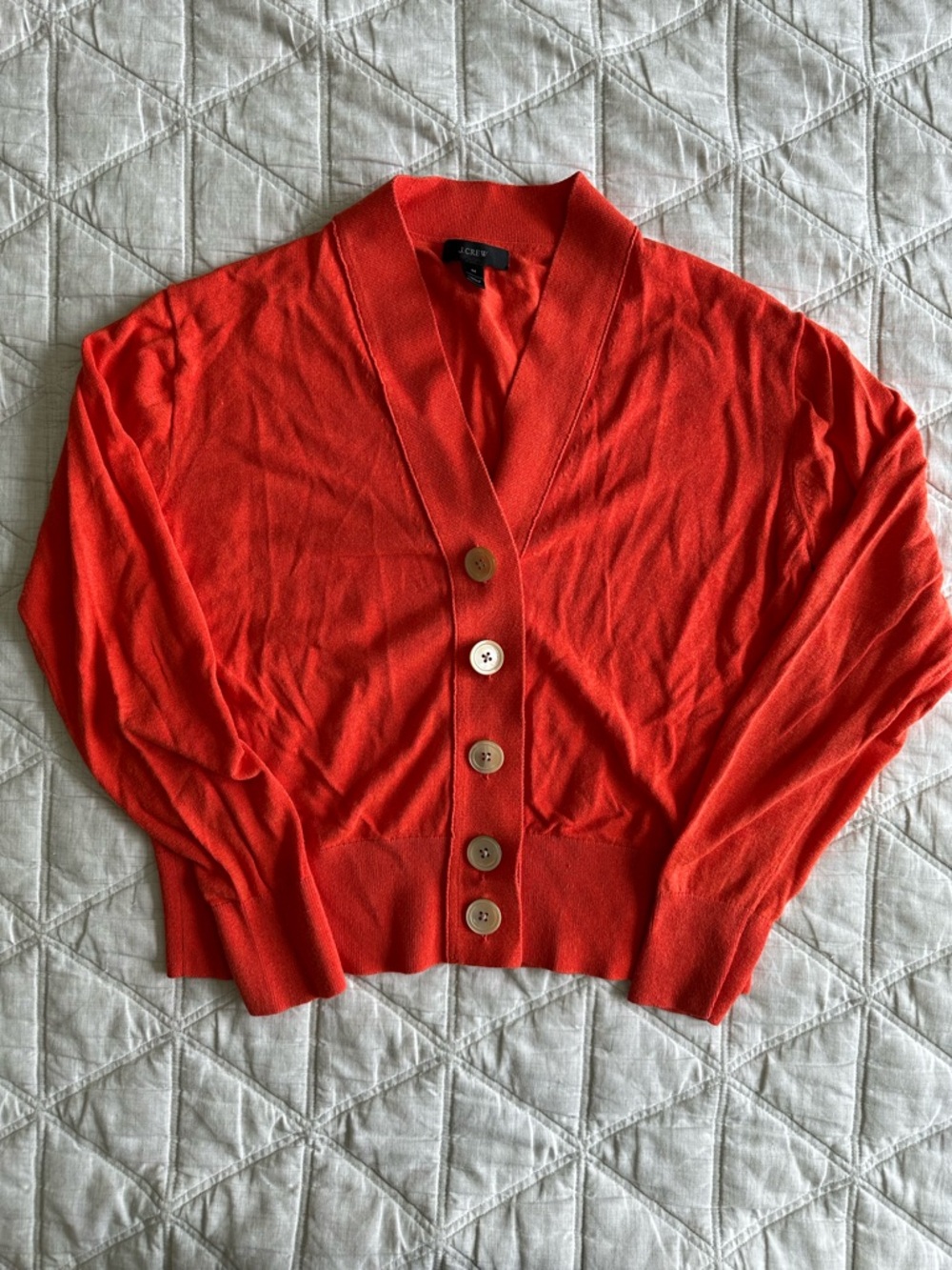 J. Crew V-neck lightweight cardigan sweater